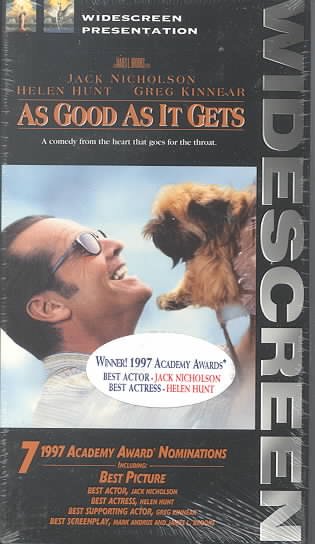 As good as it gets [videorecording] / TriStar Pictures presents a Gracie Films production ; produced by Briget Johnson, Kristi Zea, James L. Brooks ; directed by James L. Brooks ; written by Mark Andrus, James L. Brooks.