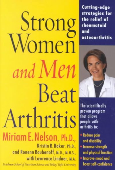 Strong woman and men beat arthritis.