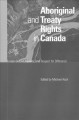 Aboriginal And Treaty Rights In Canada : Essays On Law, Equality And Respect For Difference. Cover Image